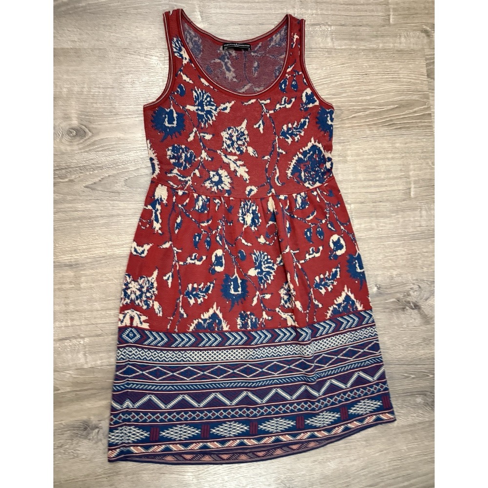 Peruvian Connection Dress Knit Floral Tank M - Picture 2 of 10
